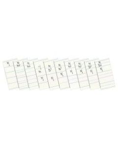 Office Depot Brand Stock Ruled Storybook Paper, 8in Picture Story Heading, 1in Rule, 1/2in Mid Line, 1/2in Skip Space, 18in x 12in, Pack Of 500 Sheets