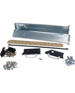 HP Depth Adjustable Fixed Rail Kit - Metal - 300 lb