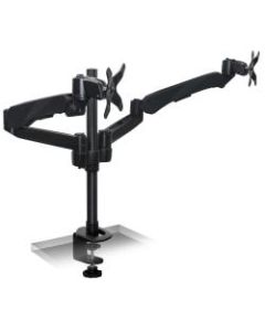 Mount-It! MI-45116 Expandable Dual-Monitor Desk Mount, 10inH x 26inW x 10inD, Black