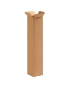 Office Depot Brand Corrugated Cartons, 4in x 4in x 20in, Kraft, Pack Of 25