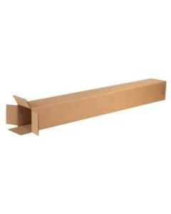 Office Depot Brand Corrugated Cartons, 4in x 4in x 40in, Kraft, Pack Of 25