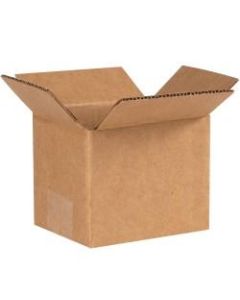 Office Depot Brand Corrugated Cartons, 5in x 4in x 4in, Kraft, Pack Of 25