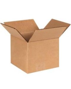 Office Depot Brand Corrugated Cartons, 6in x 6in x 5in, Kraft, Pack Of 25