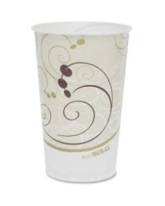 Solo Symphony Cold Paper Cups - 16 fl oz - 50 / Pack - White, Brown, Green - Paper - Cold Drink, Milk Shake, Smoothie