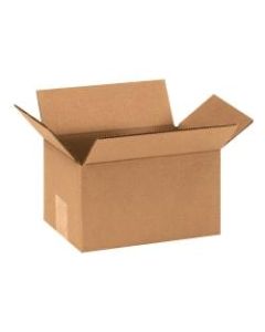 Office Depot Brand Corrugated Cartons, 9in x 6in x 5in, Kraft, Pack Of 25