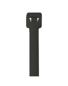 Office Depot Brand UV Cable Ties, 120 Lb, 21in, Black, Case Of 100
