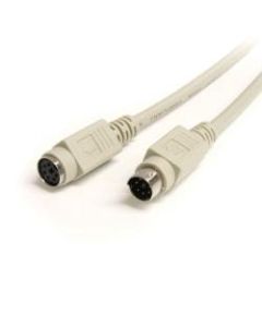 StarTech.com StarTech.com PS/2 keyboard or mouse extension cable - keyboard (m) - mouse (f) - 6 ft - mini-DIN (PS/2) Male - mini-DIN (PS/2) Female - 6ft