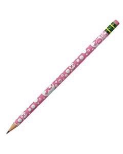 Ticonderoga Breast Cancer Awareness Pencils, #2 Soft Lead, Pink, Pack Of 12