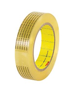 3M 665 Double Sided Film Tape, 1in x 72 Yd., Clear, Case Of 36