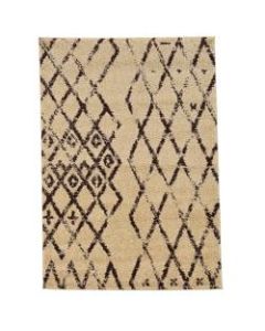 Linon Bijou Area Rug, 60inH x 84inW, Alto Camel/Brown
