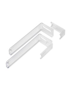 Eldon Ultra Hot Files Partition Hangers, Clear, Pack Of 2