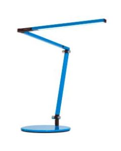 Koncept Z-Bar Mini LED Desk Lamp, Warm Light, 12-3/4inH, Blue