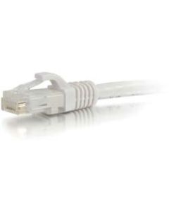 C2G 25ft Cat6 Ethernet Cable - Snagless Unshielded (UTP) - White - Category 6 for Network Device - RJ-45 Male - RJ-45 Male - 25ft - White