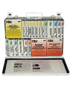 36 Unit Steel First Aid Kits, Weatherproof Steel, Wall Mount