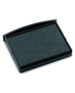 Cosco Self-Inking Replacement Pad For Date And Phrase Stamp, 2 3/8in x 1 5/8in, Black Ink