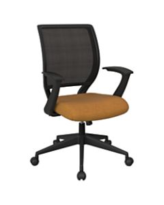 Office Star Work Smart Mesh Task Chair, Brass/Black
