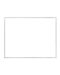 Ghent Melamine Dry-Erase Whiteboard, 24in x 36in, Aluminum Frame With Silver Finish