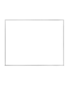 Ghent Melamine Dry-Erase Whiteboard, 24in x 36in, Aluminum Frame With Silver Finish