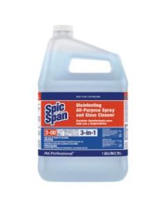 Spic And Span Disinfecting All-Purpose Spray & Glass Cleaner, 128 Oz Bottle, Case Of 3