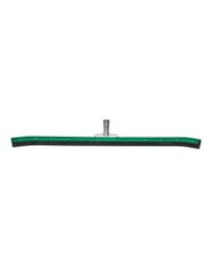 Unger AquaDozer 36in Heavy Duty Curved Floor Squeegee - 36in Rubber Blade - Heavy Duty, Durable, Sturdy - Black, Green