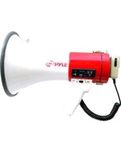 PyleHome PMP57LIA Megaphone - 50 W Amplifier - Built-in Amplifier - USB Port - Battery Rechargeable - 16 Hour