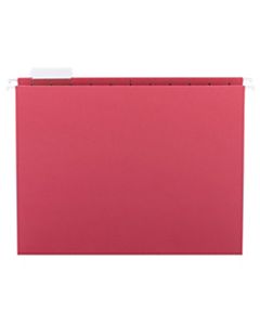 Smead Hanging File Folders, Letter Size, Red, Box Of 25 Folders