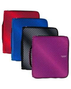 Five Star Multi-Access Zipper 3-Ring Binder, 2in Round Rings, Assorted Colors