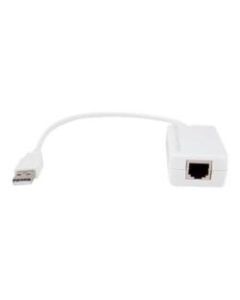Urban Factory Adapter USB 2.0 to RJ45 Ethernet 10/100, White - Network adapter - USB 2.0 - 10/100 Ethernet - for Apple MacBook Air