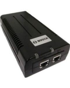 Bosch Midspan, 95W, Single Port, AC In - 230 V AC Input - 1 x Ethernet Input Port(s) - 1 x PoE Output Port(s)