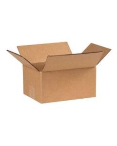 Office Depot Brand Corrugated Cartons, 8in x 6in x 4in, Kraft, Pack Of 25