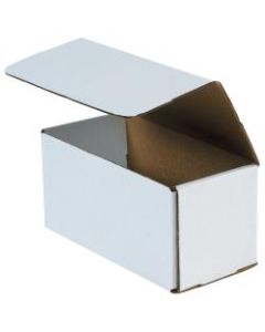 Office Depot Brand 12in Corrugated Mailers, 5inH x 5inW x 12inD, White, Pack Of 50