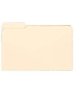Smead Selected Tab Position Manila File Folders, Legal Size, 1/3 Cut, Position 1, Pack Of 100