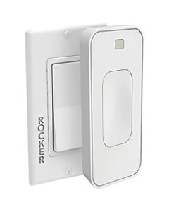 Switchmate Bright Rocker Smart Light Switch, 4-3/4inH x 1-13/16inW x 1inD, White