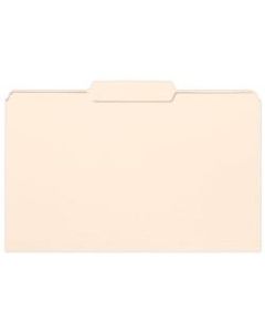 Smead Selected Tab Position Manila File Folders, Legal Size, 1/3 Cut, Position 2, Pack Of 100