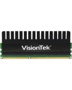 VisionTek 1 x 2GB PC3-10600 DDR3 1333MHz 240-pin DIMM Memory Module - For Desktop PC - 2 GB (1 x 2GB) - DDR3-1600/PC3-12800 DDR3 SDRAM - 1600 MHz - CL8 - 1.55 V - 240-pin - DIMM - Lifetime Warranty