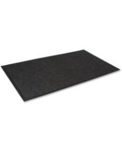 Crown Mats Super-Soak Wiper Scraper Mat - Floor, Indoor - 119in Length x 34in Width x 0.38in Thickness - Rectangle - Polypropylene, Rubber - Charcoal