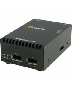 Perle S-10G-XTXH Media Converter - 10GBase-X - 2 x Expansion Slots - 2x XFP Slots - Desktop, Wall Mountable, Rail-mountable, Rack-mountable