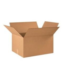Office Depot Brand Corrugated Cartons, 22in x 17in x 12in, Kraft, Pack Of 10