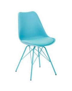 Ave Six Emerson Student Side Chair, Teal