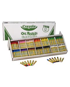 Crayola Oil Pastels Classpack, Assorted Colors, Set Of 336 Pastels