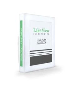 Avery Frame View Heavy-Duty 3-Ring Binder, 1in D-Rings, White