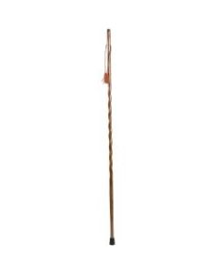 Brazos Walking Sticks Twisted Oak Wood Walking Stick, 58in, Brown