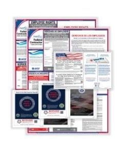 ComplyRight Federal Contractor General Industry Labor Law Poster Set, Bilingual