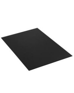 Office Depot Brand Plastic Corrugated Sheets, 24in x 36in, Black, Pack Of 10