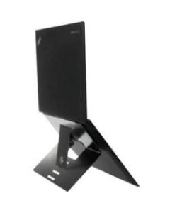 R-GO TOOLS PORTABLE LAPTOP STAND Adjustable Stand, Ergo, Black, TAA - 1in Height x 23.5in Width - Aluminum - Black