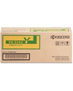 Kyocera Original Toner Cartridge, Yellow, TK-5142Y