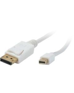 Comprehensive Mini DisplayPort Male to DisplayPort Male Cable 10ft - 10 ft DisplayPort/Mini DisplayPort A/V Cable for Monitor, Audio/Video Device
