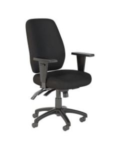 Bush Business Furniture Prosper High Back Multifunction Office Chair, Black Fabric, Standard Delivery