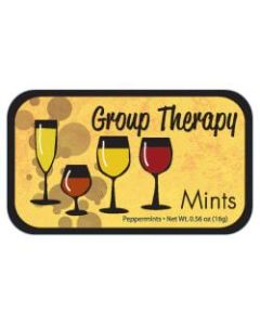 AmuseMints Sugar-Free Mints, Group Therapy, 0.56 Oz, Pack Of 24