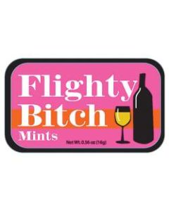 AmuseMints Sugar-Free Mints, Flighty Bitch, 0.56 Oz, Pack Of 24